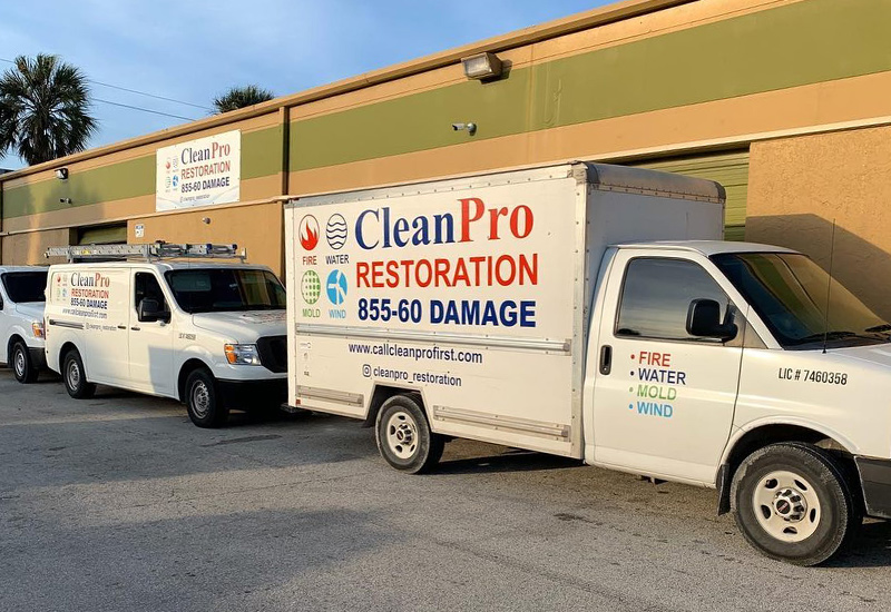 CleanPro Restoration services the entire Miami-Dade Country including Cutler Bay, Palmetto Bay and Pinecrest.